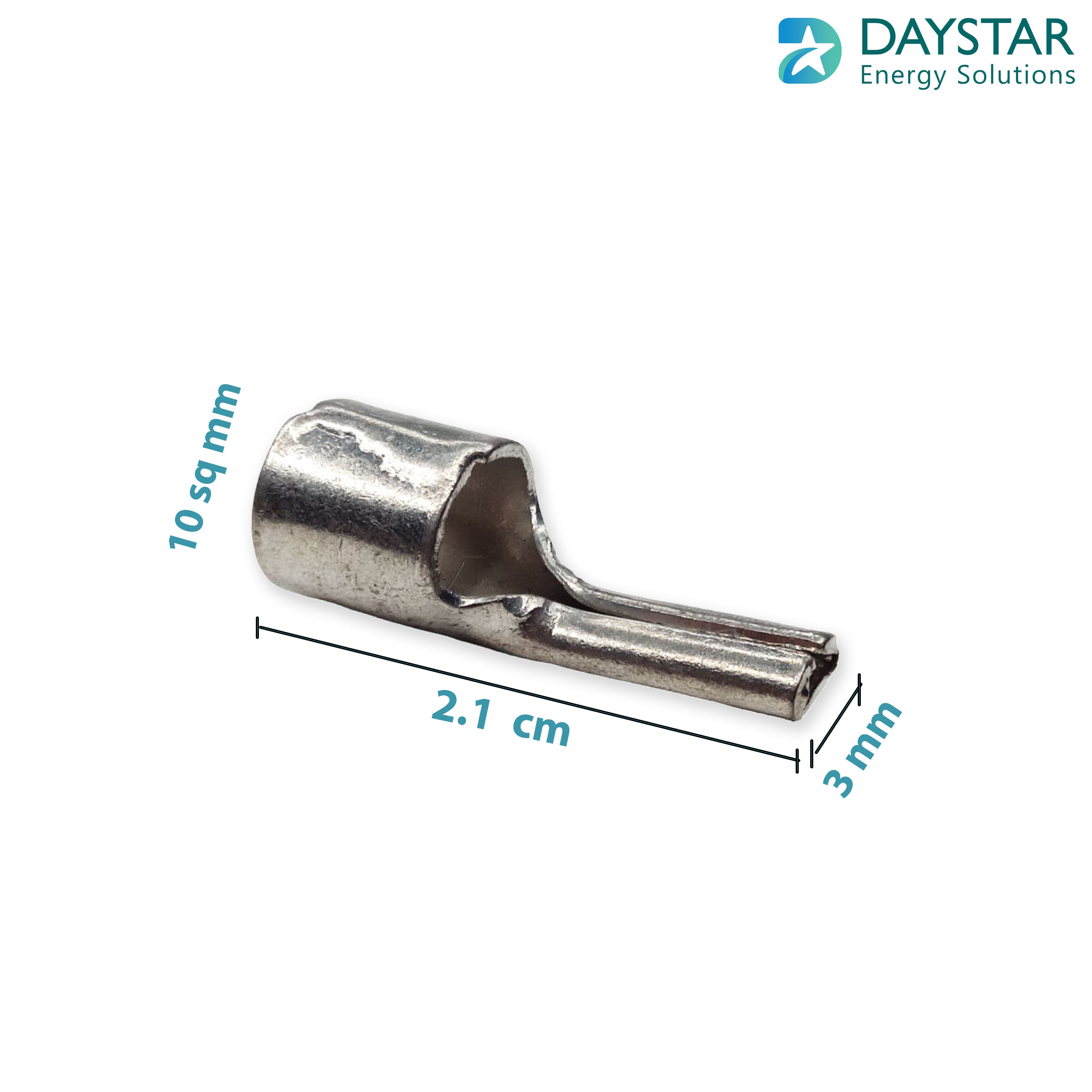 10 sq.mm Copper Pin Type Lug - 1 Nos