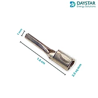 2.5 sq.mm Copper Pin Type Lug - 1 Nos