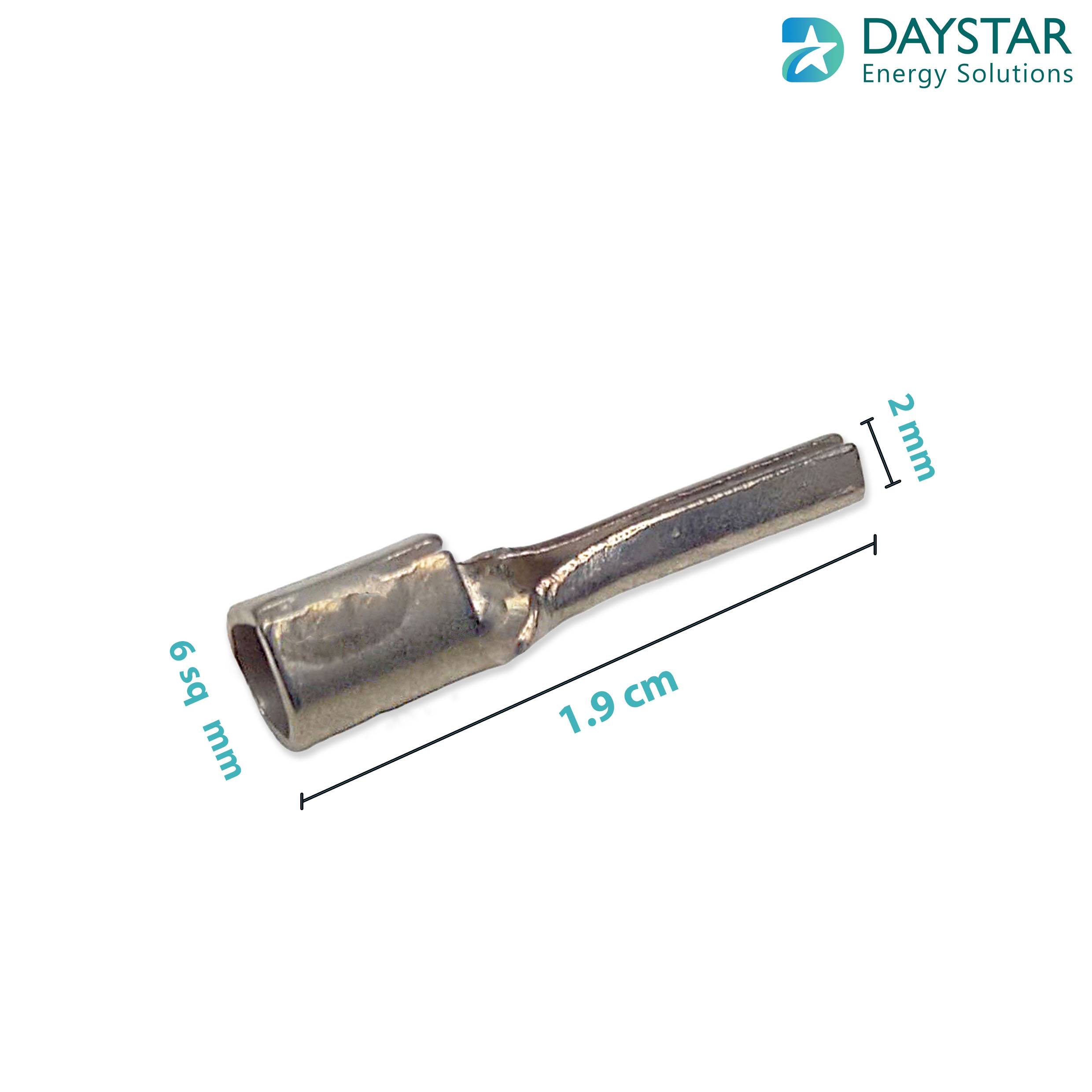 6 sq.mm Copper Pin Type Lug - 1 Nos