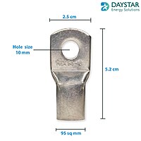 95 sq.mm Copper Cable Lugs - 1 Nos