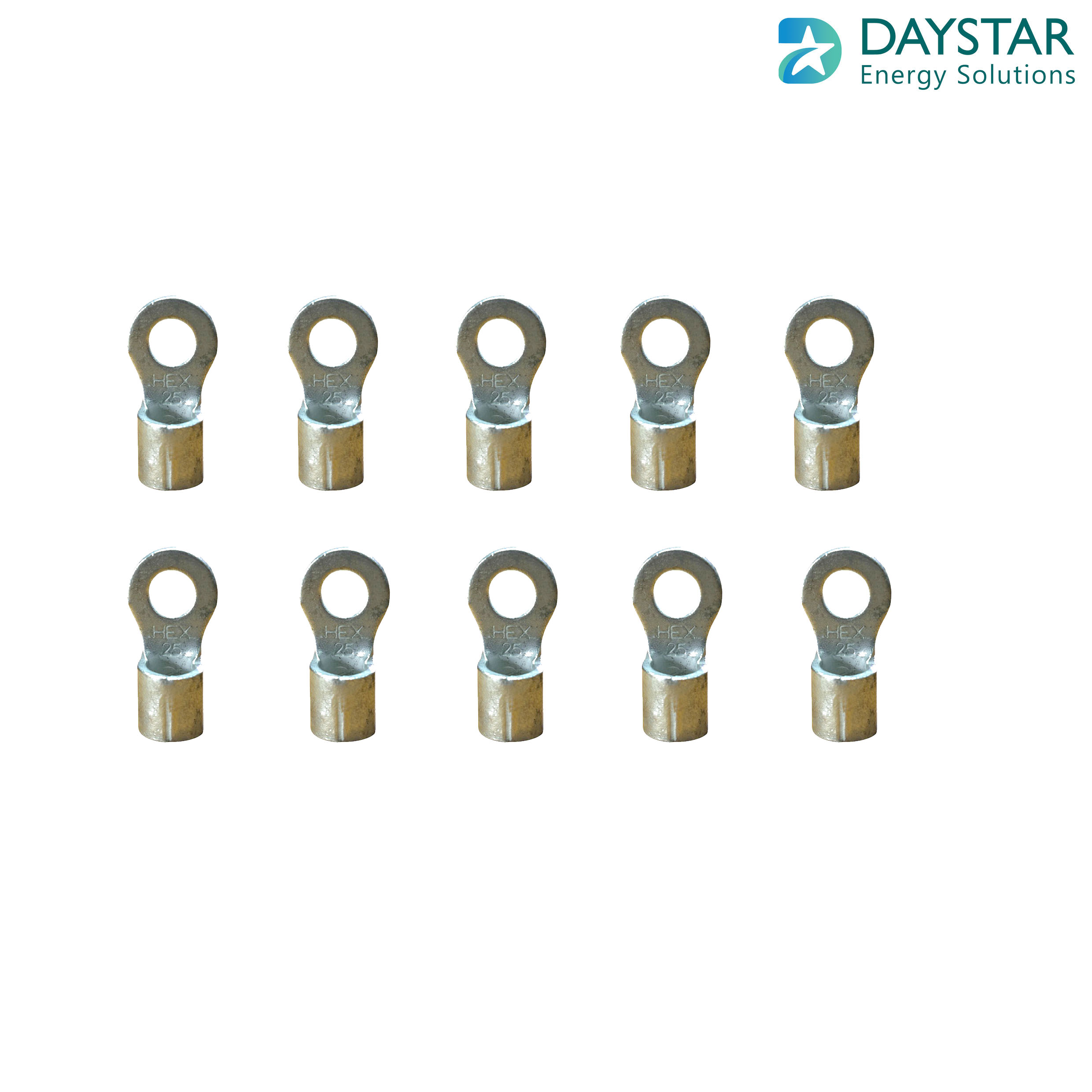 25 sq.mm Ring Type Copper Cable Lugs - 1 Nos