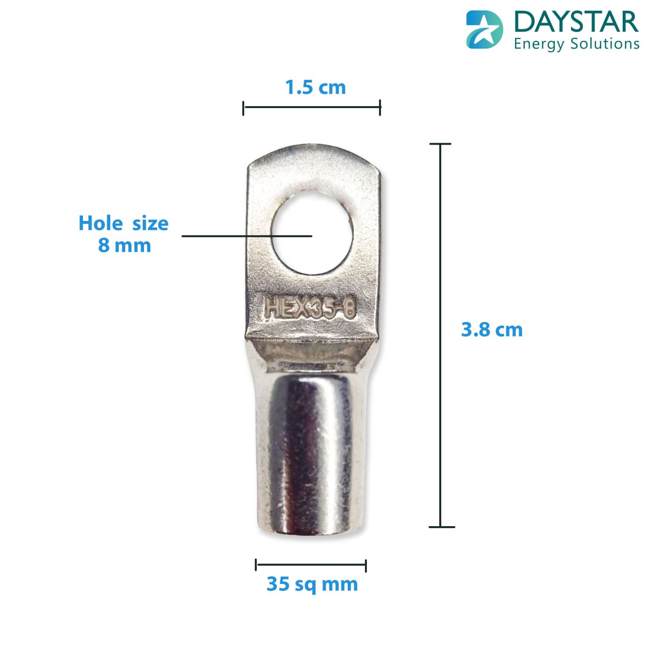 35 sq.mm Copper Cable Lugs - 1 Nos