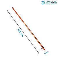 4 Feet - Copper Bonded Earth Rod 14mm - 100 Microns (14mm & 100 Microns)