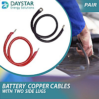 6 sq.mm Red and Black UV Battery DC Cables