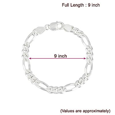 Silver Bracelet | 925 Sterling Gift for Men and Boys