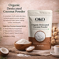 Organic Desiccated Coconut Powder – 250 g