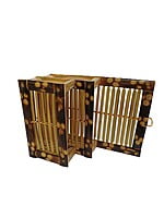 EELIKA Handmade Bamboo Magazine Holder || Beautiful and elegant design || Multipurpose Use || original Bamboo