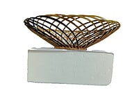 Handmade Round shaped Fruit basket made of bamboo || for home decor and keeping fruits || excellent finish and design