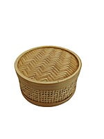 Handwoven Bamboo Utility Box with cover || beautiful and elegant || for Dining room and kitchen