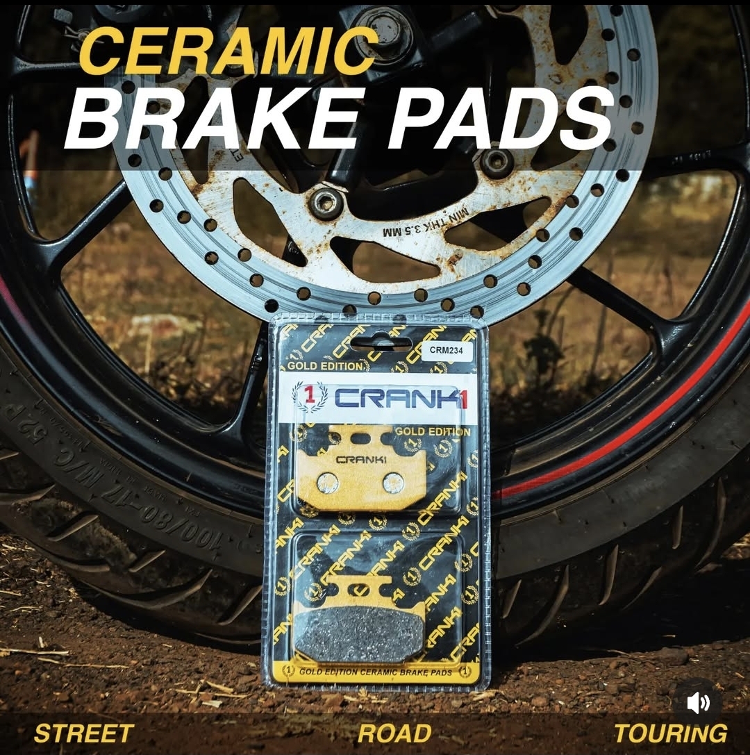 Crank1 CRM434 Ceramic Brake Pads Crank1 CRM434 Ceramic Brake Pads