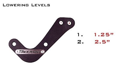 T-Rex Racing Lowering Links - 2 Levels for Kawasaki ZX-10R 2011-2025