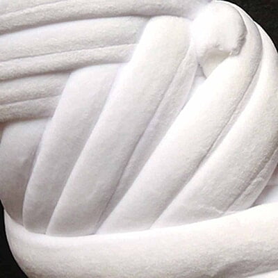 Jumbo Arm Knitting Yarn-White Jumbo Arm Knitting Yarn-White
