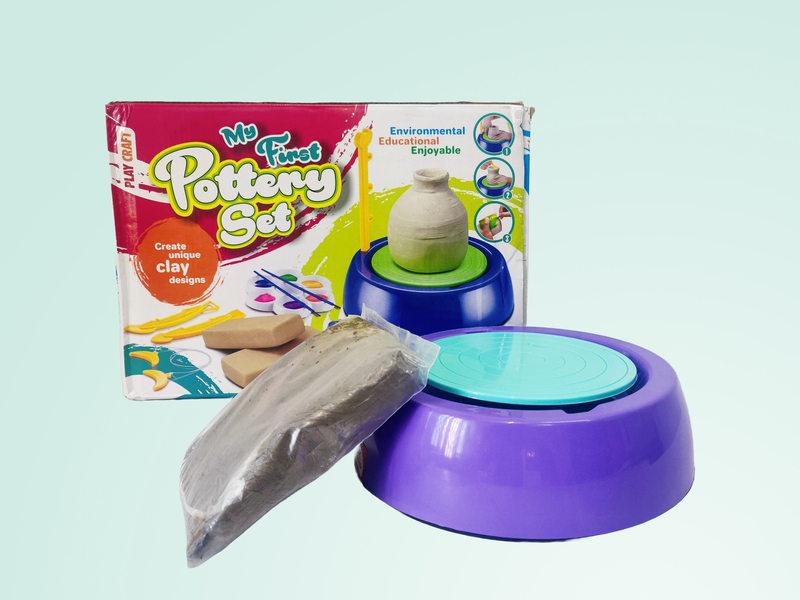My First Pottery Set - Creative DIY Craft Kit for Kids Aged 6+