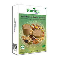 Kurinji Life Traditional Sathu Maavu – 18-In-1 Multigrain Health Mix 400Gm