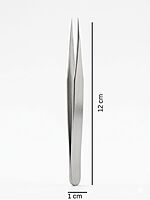 TW4 Tweezer Straight, No 3C, Steel