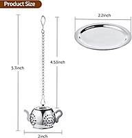 ST23 Kettle Shape Tea Infuser with Tray