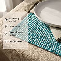 Cotton Woven Placemats | Heat Resistant