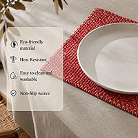 Cotton Woven Placemats | Heat Resistant