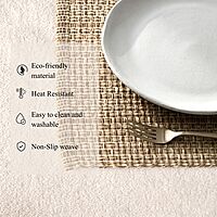 Cotton Woven Placemats | Heat Resistant