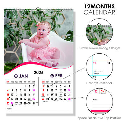 2026 Little Moments Wall Calendar