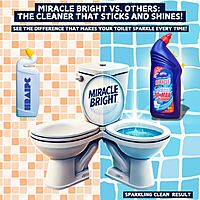 Miracle Extra Power 10x Max Toilet Bowl Cleaner, Disinfectant Liquid, 1000ml | PACK OF 2