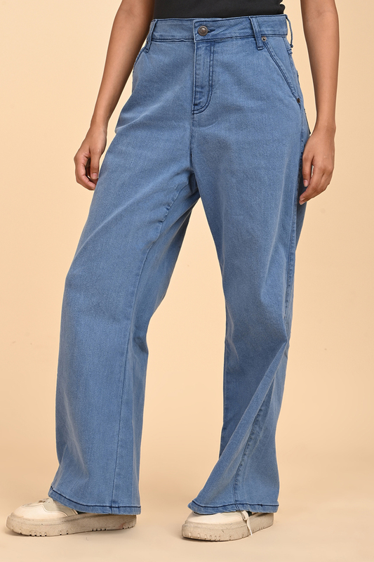 Women's Wide Leg Denim Pant