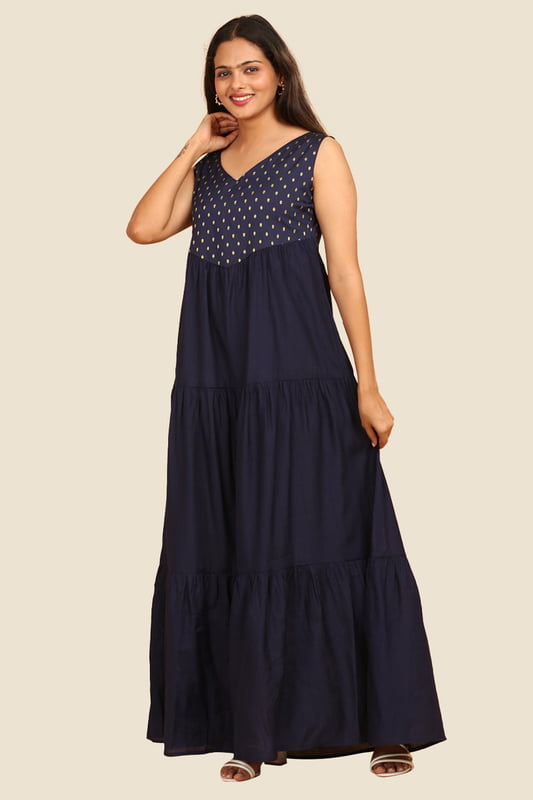 Women Tiered Ethnic Dress