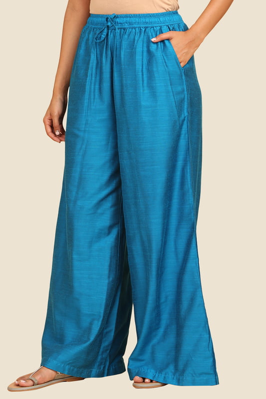 Women's Flared Solid Palazzo