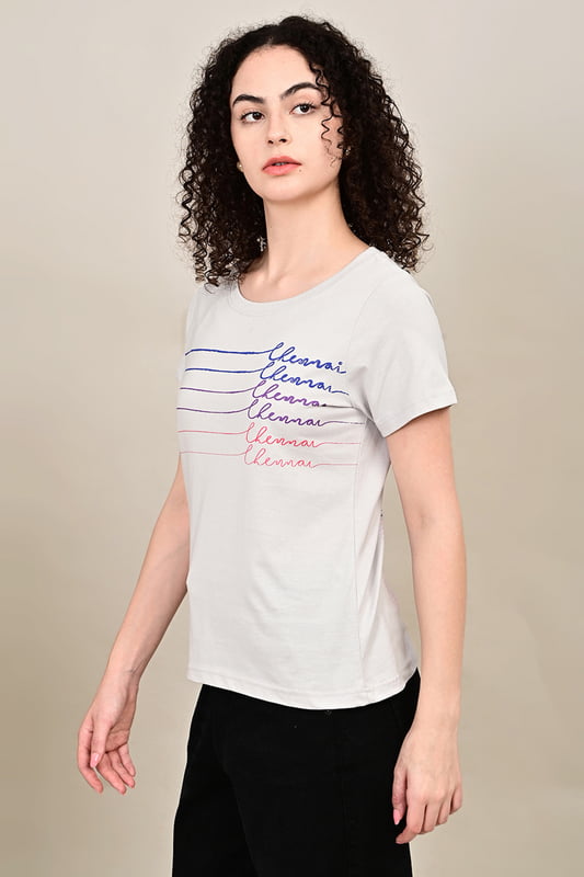 Women's Madrascape Wideneck T-Shirt