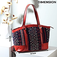 SATCHEL BAGS RED