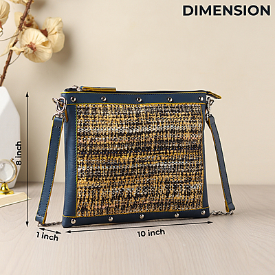 CROSS BODY AZUL