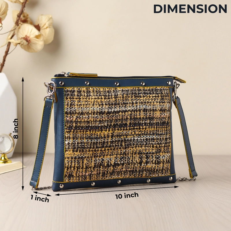 CROSS BODY AZUL