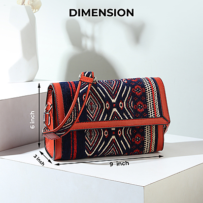 CROSS BODY FLAP ROJA