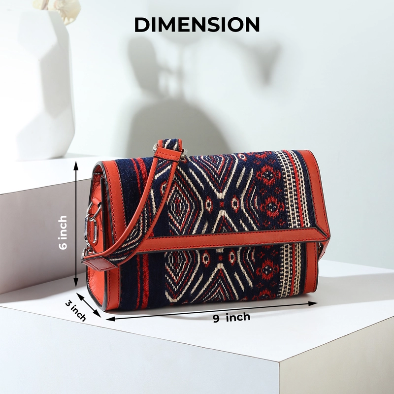 CROSS BODY FLAP ROJA