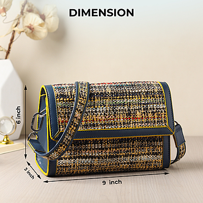 CROSS BODY FLAP AZUL