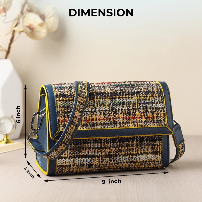 CROSS BODY FLAP AZUL