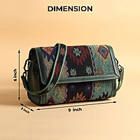 CROSS BODY FLAP VERDE