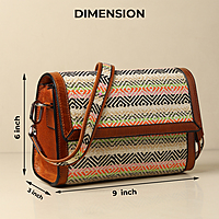 CROSS BODY FLAP TOSTADO