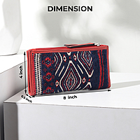LONG ZIP WALLET ROJA