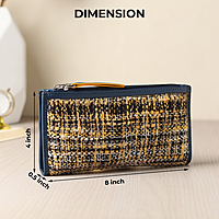 LONG ZIP WALLET AZUL