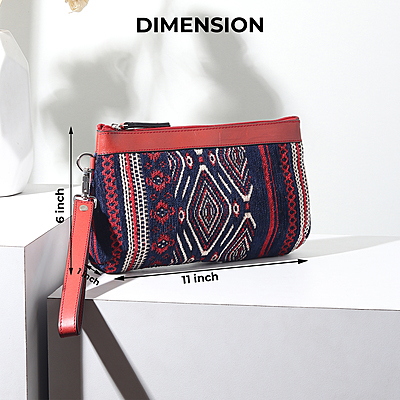 WRISTLET CLUTCH ROJA