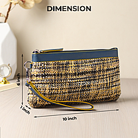 WRISTLET CLUTCH AZUL
