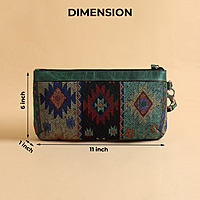 WRISTLET CLUTCH VERDE