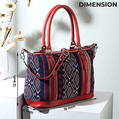 CONVERTABLE SATCHEL ROJA