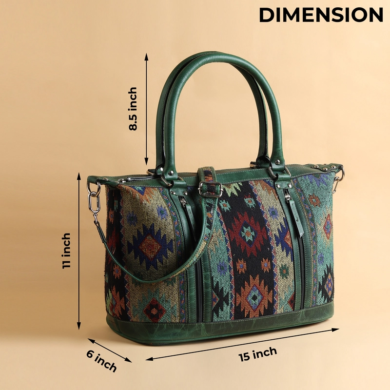 CONVERTABLE SATCHEL VERDE