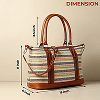CONVERTABLE SATCHEL TOSTADO