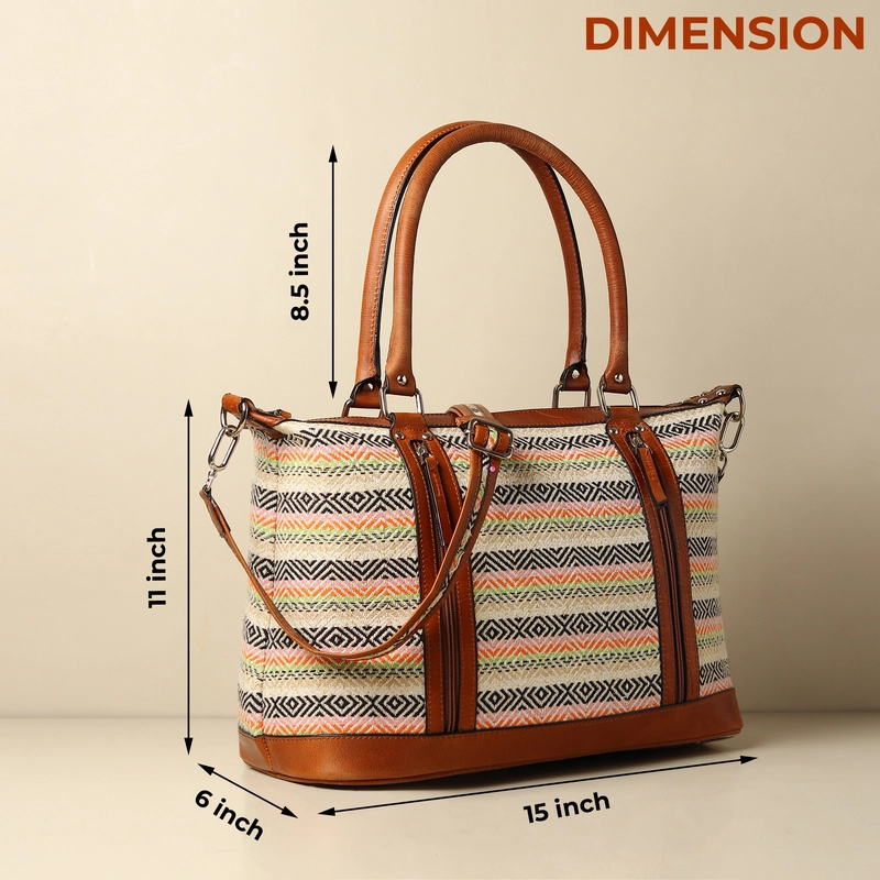 CONVERTABLE SATCHEL TOSTADO