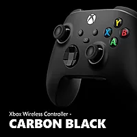 Xbox Wireless Controller β Carbon Black Series X|S, One, and Windows Devices (Black)