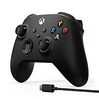 Xbox Controller Carbon Black with USB