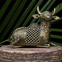 Dhokra Crafted Bull